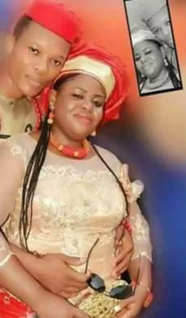 See loved up photos of 20 year old Nigerian man & his 40 year old bride
